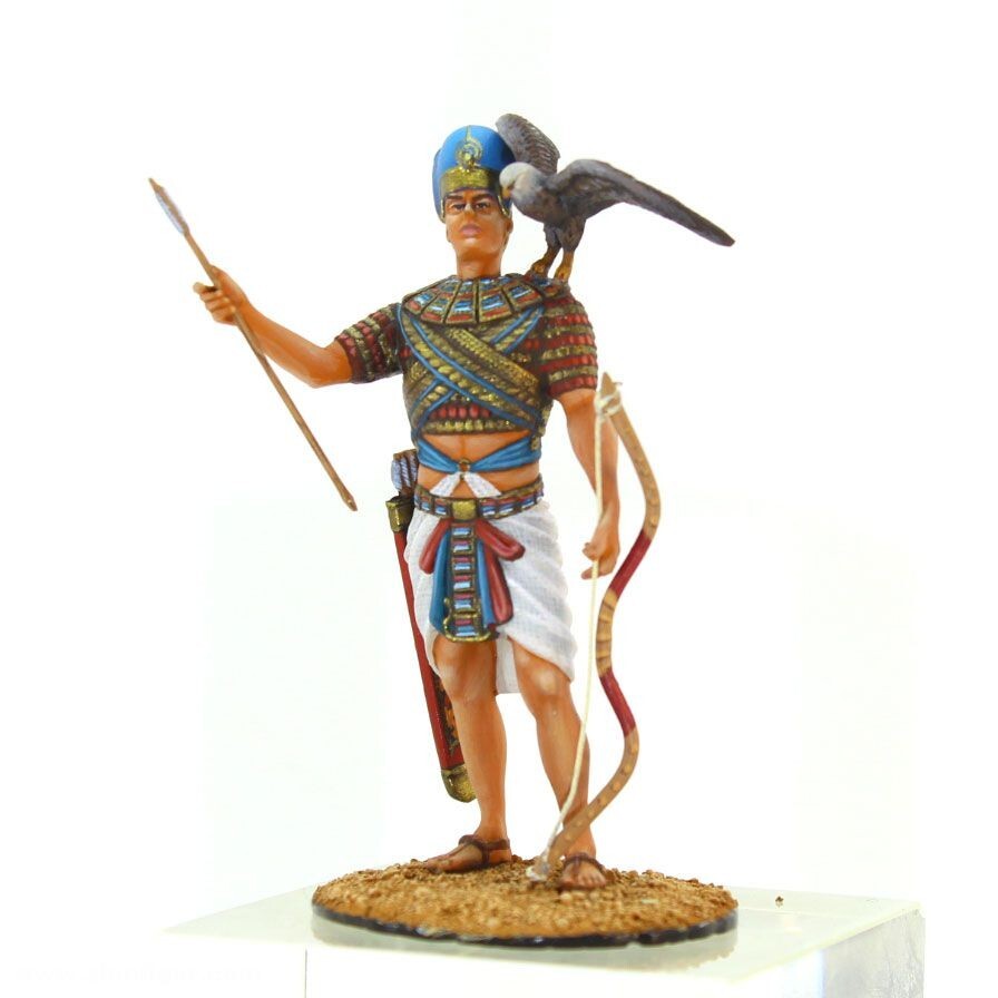 Egyptian Pharaoh 54mm Painted Tin Toy Soldier Pre-Sale | Art
