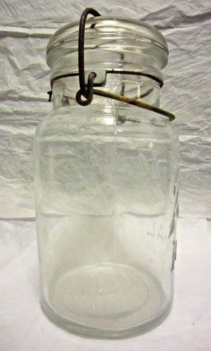 Vintage 1923-1933 Ball Ideal Clear Canning Jar Mold #10 - Picture 2 of 9
