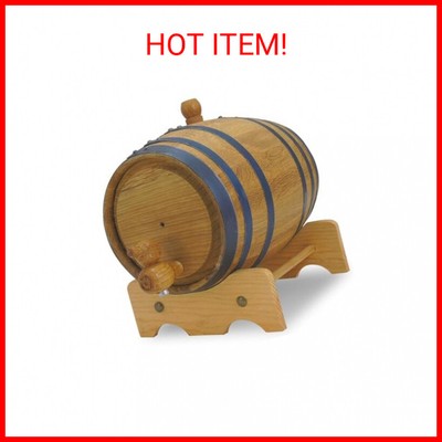Red Head Barrels - 1 L Premium Distillery-Grade Oak Barrels for Aging Whiskey, R