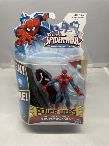 "Figura de acción Hasbro Marvel Ultimate Spider-Man Power Webs Rocket Ramp 2012 4""" - Imagen 1 de 7