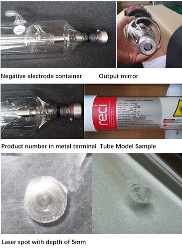 Tubo láser Pro RECI CO2 75W-90W W1 S1 enfriador de agua para grabador láser CNC de CO2 - Imagen 20 de 22