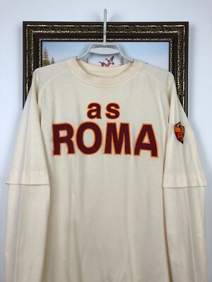 Kappa AS Roma シャツ XL Vintage Kappa AS Roma Football Shirt Long Sleeve Jersey Jacket