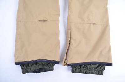 Burton Living Lining SnowBoard Winter Tan-Beige Pants Trouser Mens