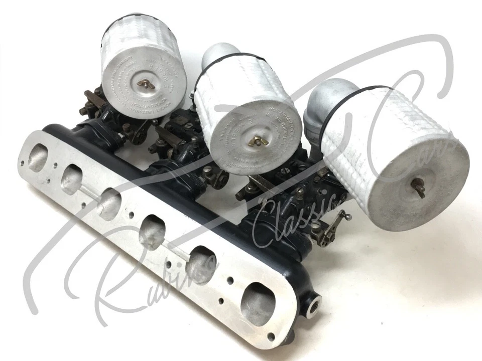 ALFA ROMEO 2500 SS conjunto 3 weber 36 do2 do 2 filtro de ar coletor de admissão - Imagem 4 de 4