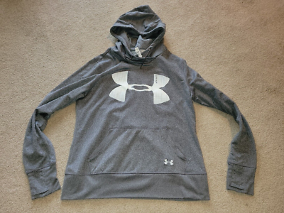 Under Armour Pullover Hoodie Sweatshirt Womens LG Large Air Force