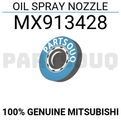 MX913428 Genuine Mitsubishi OIL SPRAY NOZZLE | eBay 