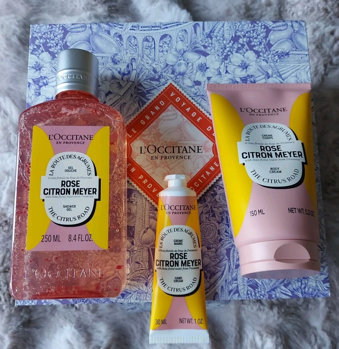 L'Occitane Rose Citron Meyer ボディケアセット SPU_1810987807477551105_1_en_2