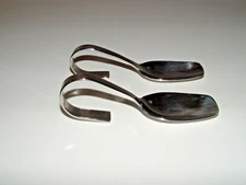 Fortessa Looped Appetizer Spoon (2), 18-10 Stainless, Age Unknown, pre-owned