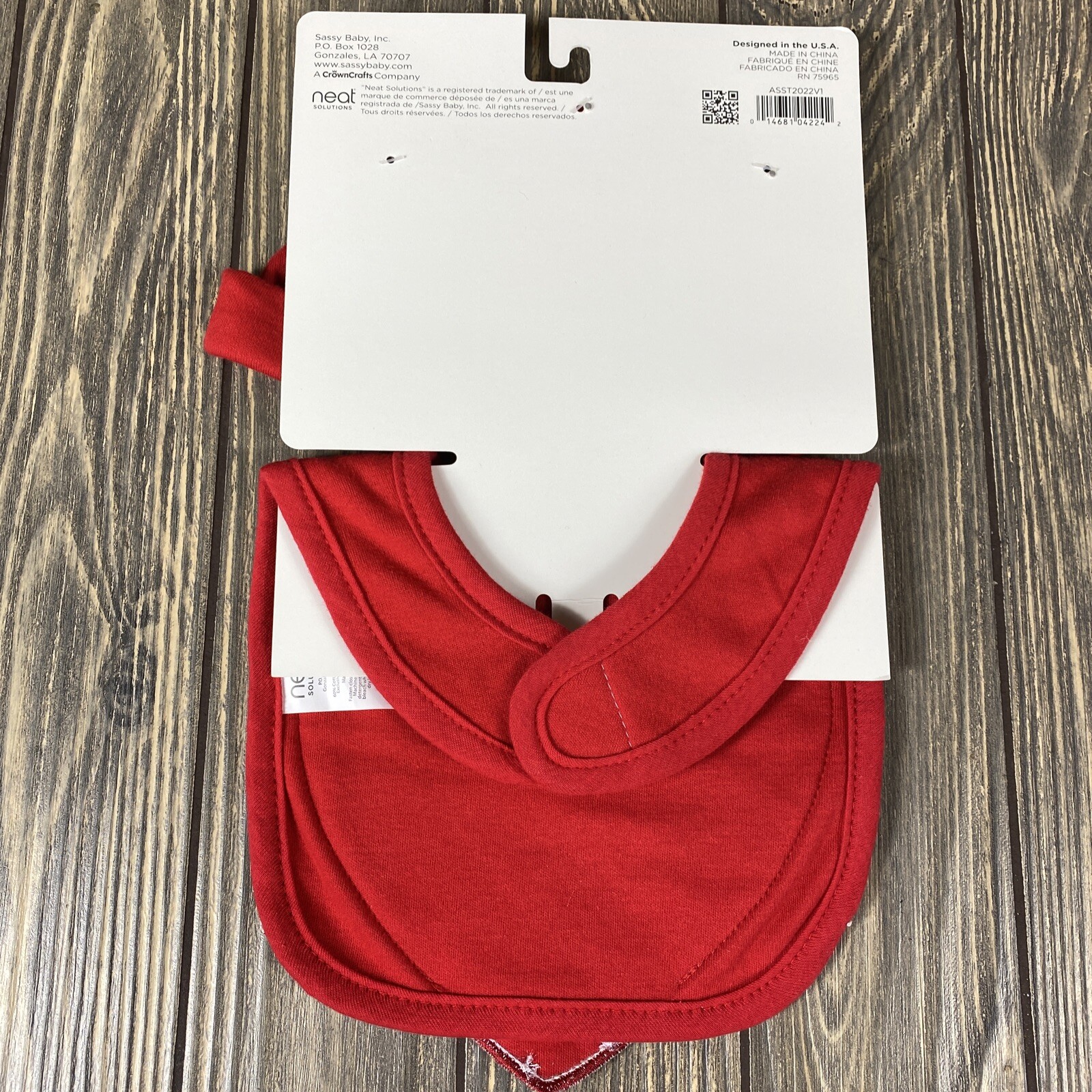 Neat Solutions Valentines Day Red My First Valentines Day Bib And Hat