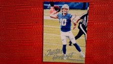2020 Panini Chronicles Football Luminance Update Rookies #203 Justin Herbert
