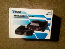 Vanco HDMI Audio Extractor Extracts audio sig...