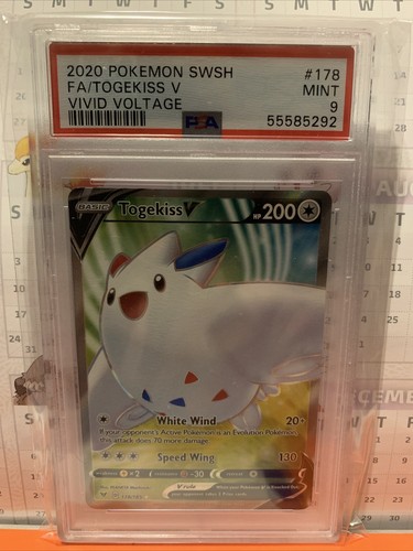 Togekiss V graded PSA 9 for sale on eBay