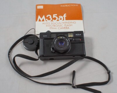 Vintage Camera M35af Auto Focus Wind Exposure 38mm Sears Camera Untested