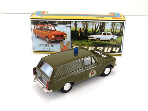 1:43 MOSKVITCH 433 MILITARY PATROL USSR CCCP NOVOEXPORT VOLGA LADA VAZ GAZ ZIL - Picture 3 of 12