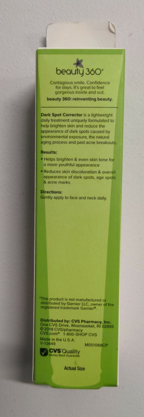 cvs dark spot corrector