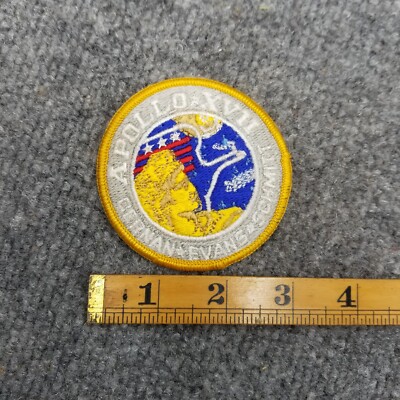 NASA Patch APOLLO 17 XVII Moon Lunar Mission L0