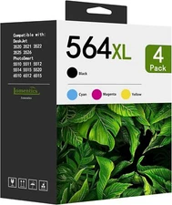 High Quality 564XL Ink Cartridges Replacement for HP 564 XL DeskJet 3522 3525