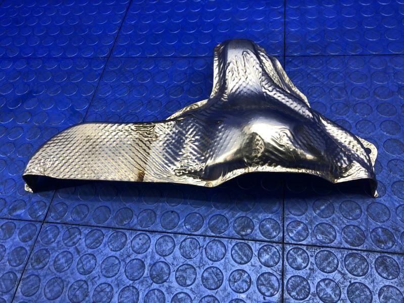 2016-2021 MCLAREN 570S OEM 3.8L ENGINE EXHAUST MANIFOLD HEAT SHIELD SET