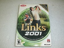 Microsoft Links 2001 Golf Sim Game in Factory Sealed Retail Box/New