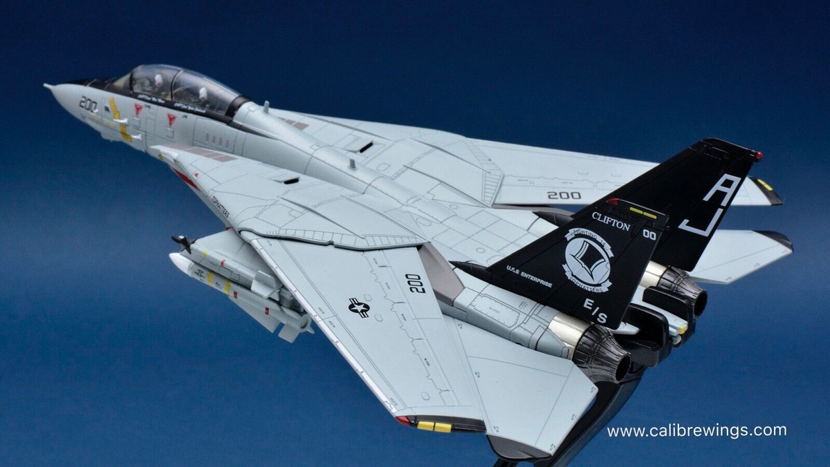 1/72 Calibre Wings F-14A Tomcat US NAVY VF-14 Tophatters | eBay