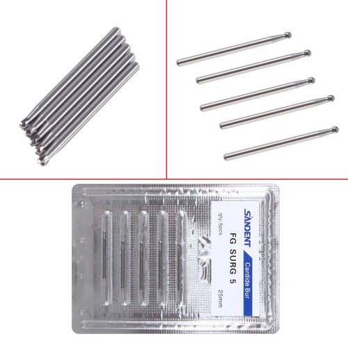 Dental Surgical Length Bur 19mm 25mm Tungsten Carbide FG SURG Burs Midwest MD - Picture 99 of 162