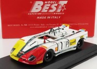 Best Model 1/43 Porsche 908/02K 1 Larrousse Marko Nurburgring 1970 Modellino
