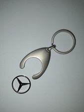 Schl&uuml;sselanh&auml;nger Mercedes Benz Stern als Einkaufschip CL 215
