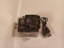vivitar go pro style camera with waterproof case