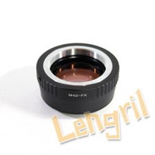 Adattatore potenziatore velocità riduttore focale obiettivo M42 a Fujifilm FX X-A3 X-T2 X-Pro2