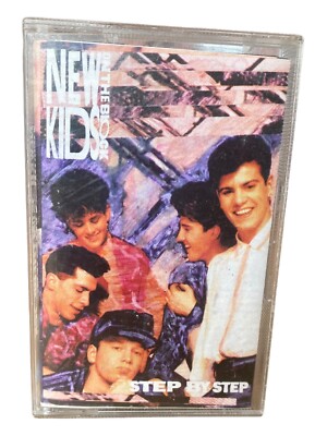New Kids on the Block - Step by Step MC Kassette Vintage Retro