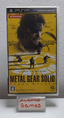 Sony PSP-Playstation Portable -Metal Gear Solid:Peace Walker JAP  OVP+Anl. C6458
