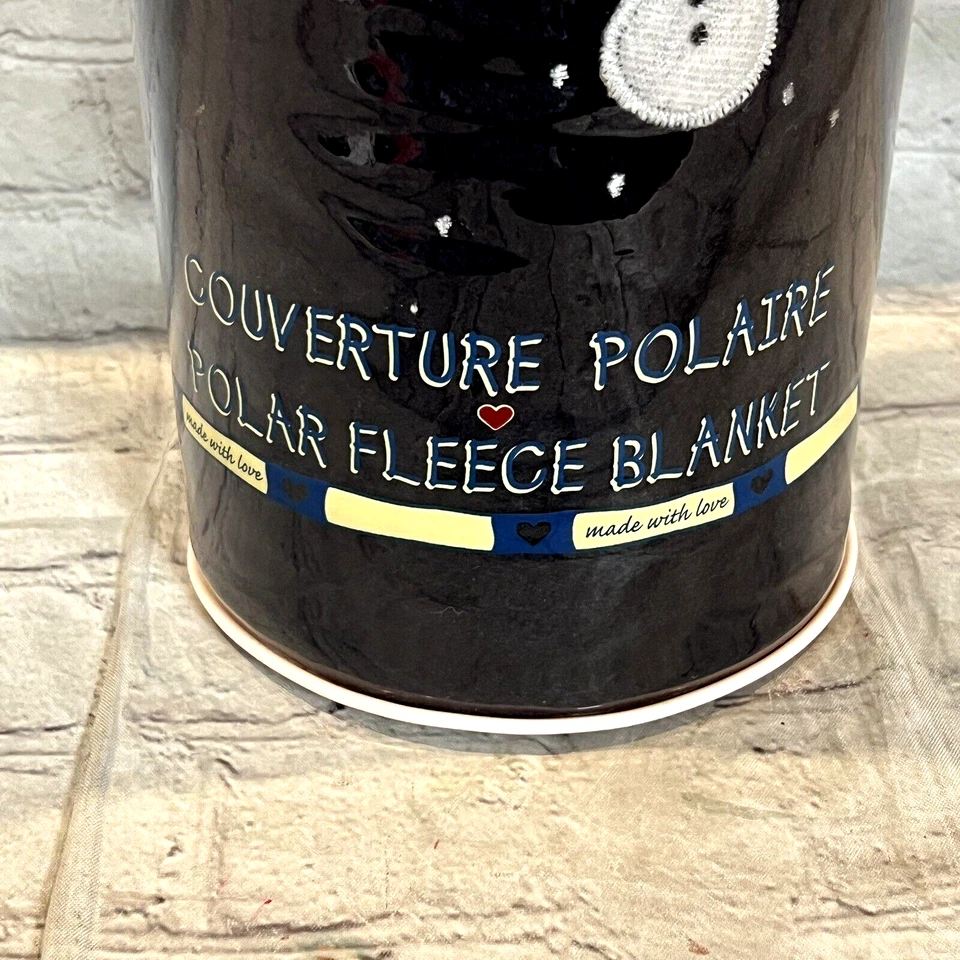 Polar Fleece Baby Blue Snowman w/ Snowman Plush Blanket New in Package - Image 3 of 4