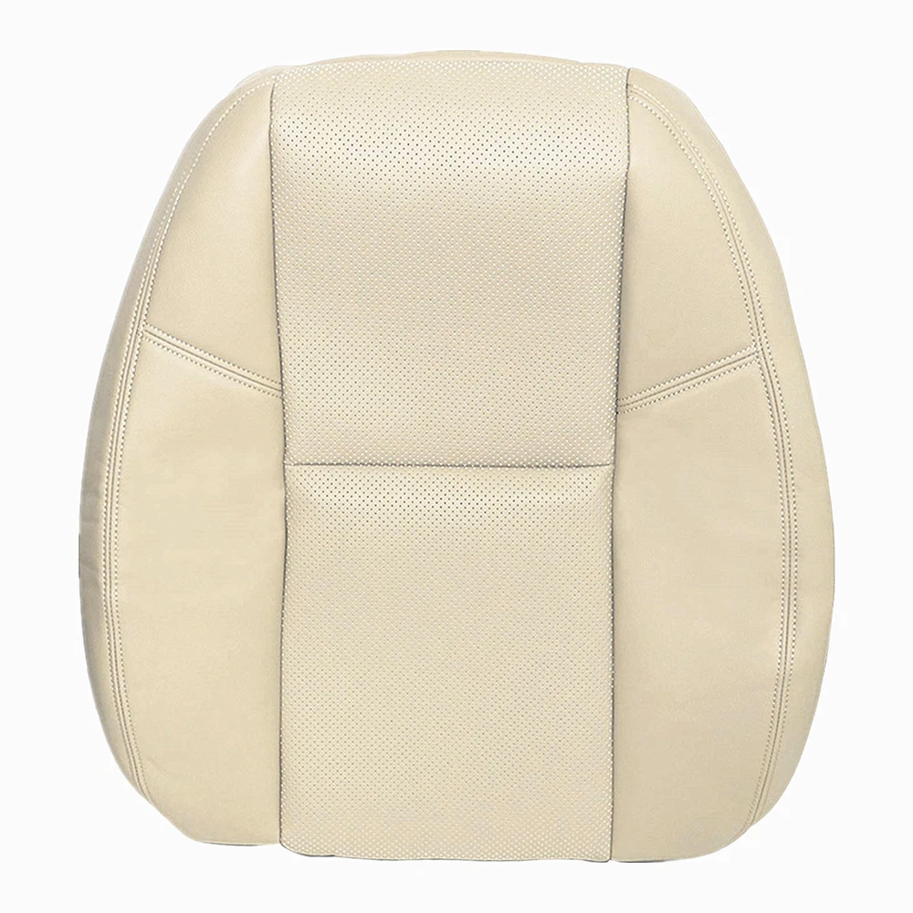 2009-2014 For Cadillac Escalade EXT Front Bottom Top AC Leather Seat Cover Tan
