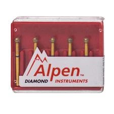 Endodontic Alpen Multi Use Round Diamond burs by Coltene (5/Pk)