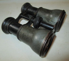 ANTIQUE Chevalier Opticien Paris Opera Glasses BINOCULARS Made in France Works