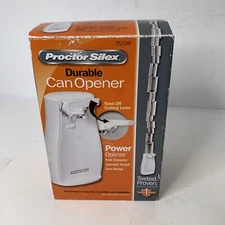 Proctor Silex Power Electric Automatic Can Opener with Knife Sharpener,