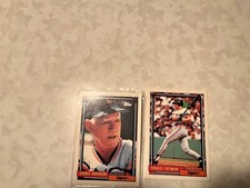2. baseball cards one Sparky Anderson coach, and  one Travis fryman