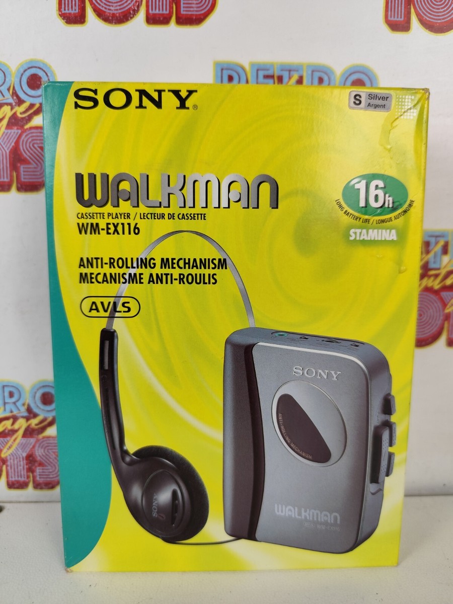 WM-EX116 Sony Walkman New Vintage Personal Cassette Tape