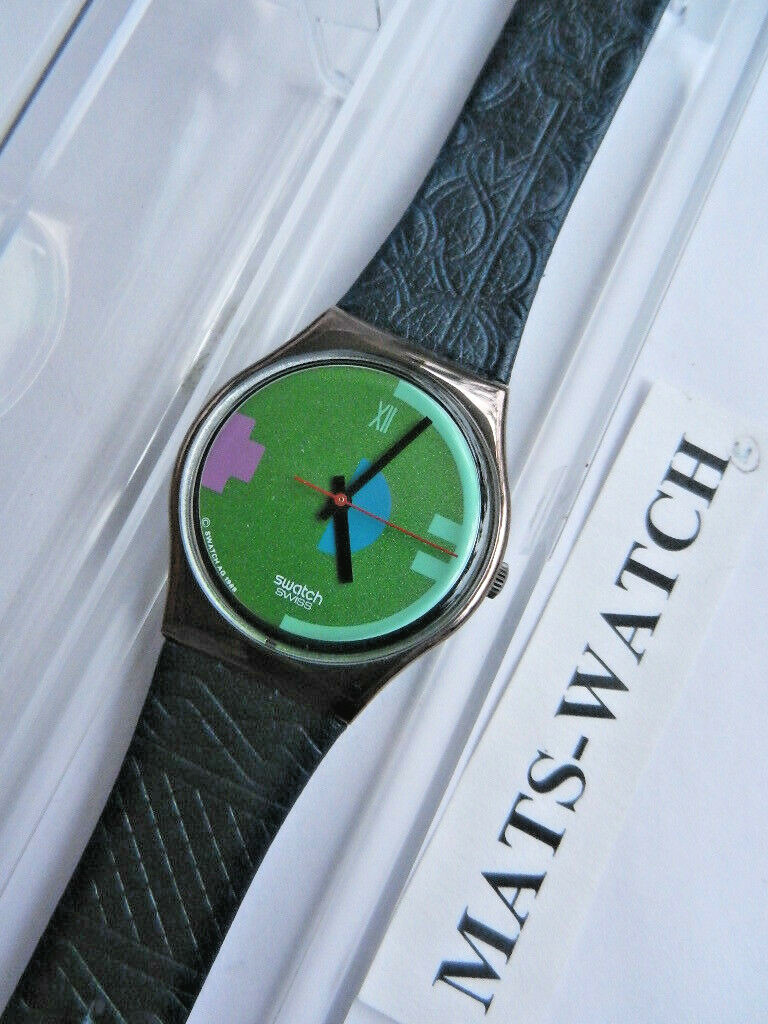 Swatch Watch - GX116 - JOHNNY GUITAR Swatch Gent GX 116 Johnny Guitar From 1990 New - Etsy main image 3