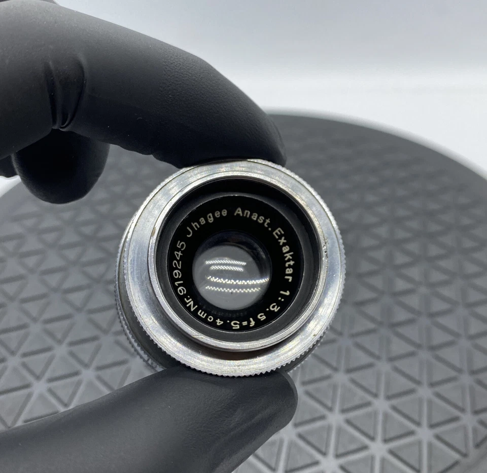 JHAEE ANAST. EXAKHTER 3.5 F=5.4 CM - VERY RARE - FOR KINE EXAKTA - GREAT LENS*** - Image 2 of 4