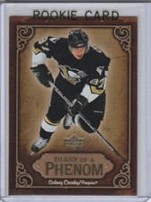 SIDNEY CROSBY ROOKIE CARD Aggressive RC 2005/06 Upper Deck PENGUINS HOCKEY!