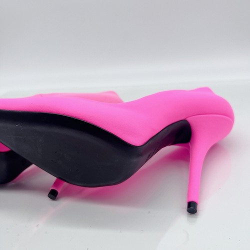 Balenciaga Knife 110mm Pionted Toe Heel Pump Pink Jersey Spandex 36.5 US6.5 $975 - Picture 10 of 10