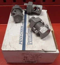 Penn-Union Corp. SWA-10 Aluminum Split Bolt Connector - 1/0 Str. to 250 kcmil - 