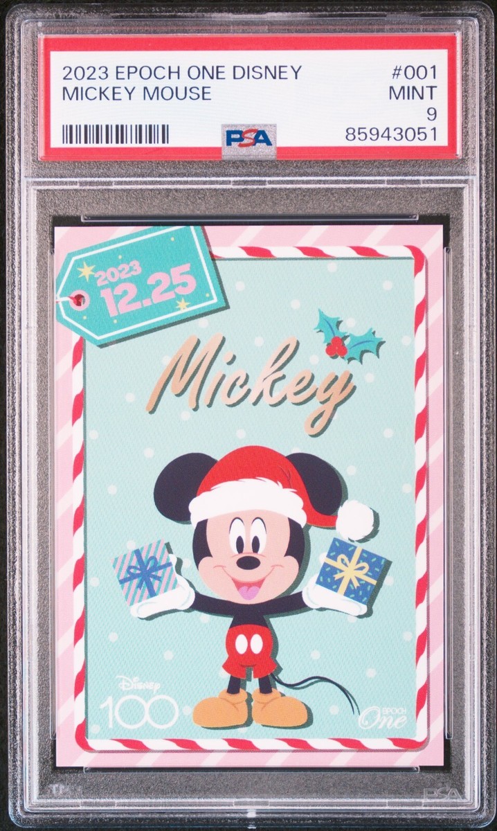 【世界1枚】EPOCH ONE Mickey & Minnie PSA9 PSA9 2023 EPOCH ONE DISNEY MICKEY MOUSE Limited Edition of 293 | eBay