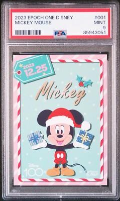【世界1枚】EPOCH ONE Mickey & Minnie PSA9 PSA9 2023 EPOCH ONE DISNEY MICKEY MOUSE Limited Edition of 293 | eBay