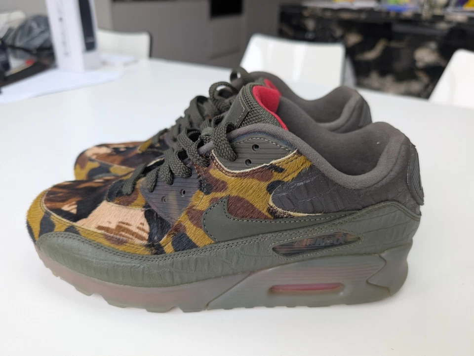 Uk Size 9 - Nike Air Max 90 Croc Camo, photo 2 of 5
