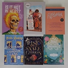 Lot of 6 Uncorrected Proof Paperbacks 2022 ARC Mixed Authors Rare