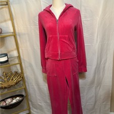 Juicy by Juicy Couture Pink Velour Tracksuit ...