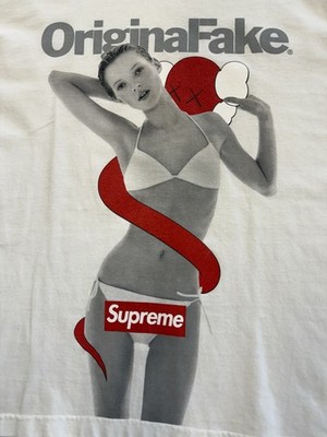 2008 Supreme Original Fake Kate Moss Tokyo 10th Anniversary Tee | eBay