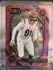 2024 Select Trey Hendrickson Club Pink Glitter Prizm #14/15 Bengals